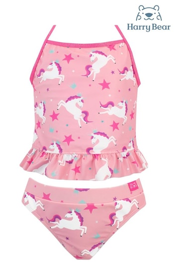 Harry Bear Pink Unicorn Tankini 2 Piece Swimsuit (AA4691) | £14