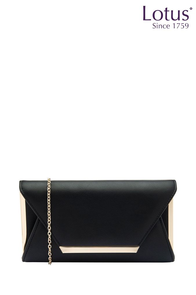 Women s Plain Black Clutch Bags Next UK