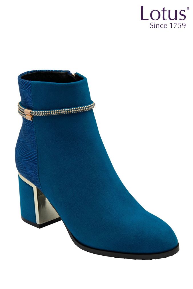 Next blue ankle boots hot sale