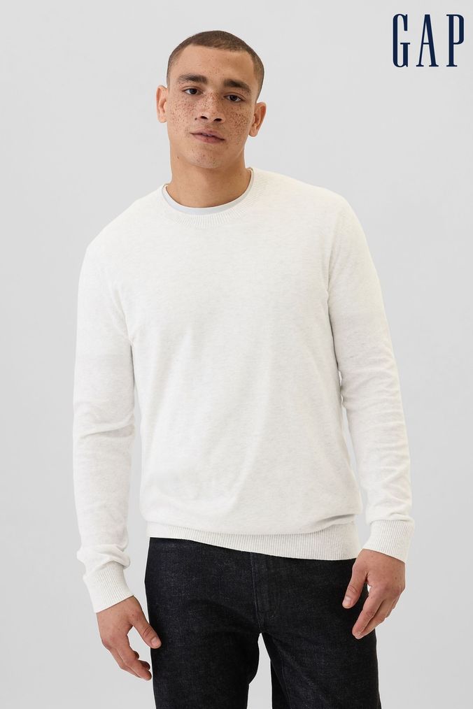Mens cream jumper uk sales