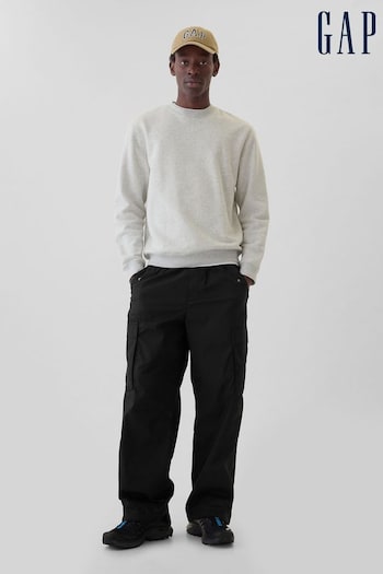 Gap Black Baggy Cargo Trousers (AA6353) | £60