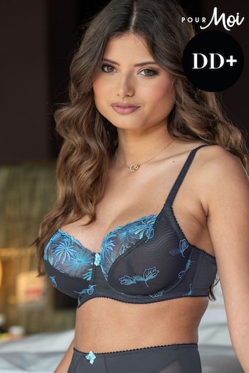 Pour Moi Blue St Tropez Full Cup Bra (AA6614) | £28