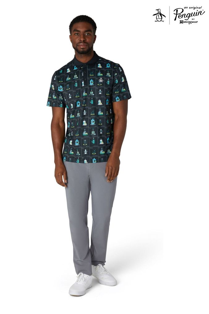 Buy Men s Original Penguin Golf Polo Shirts Tops Online Next UK