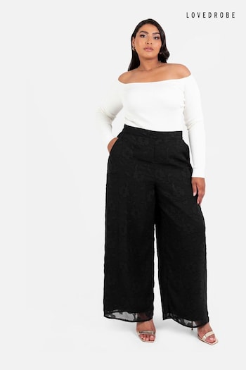 Lovedrobe Burnout Palazzo Trousers (AA7517) | £45