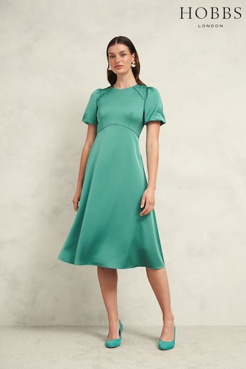 Hobbs Green Marea Dress (AA8388) | £189