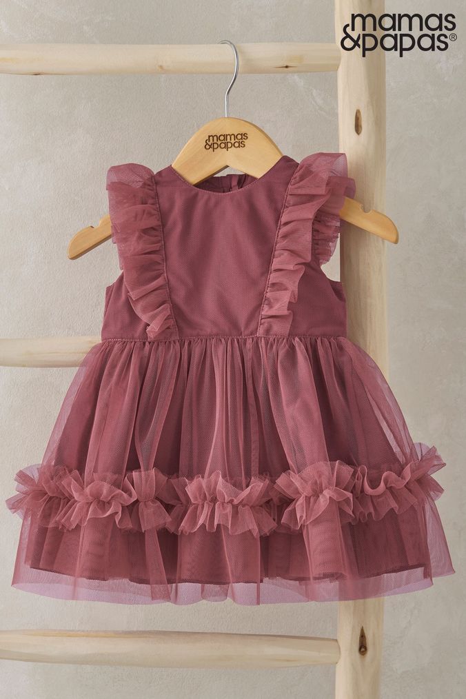 Next pink baby dress outlet