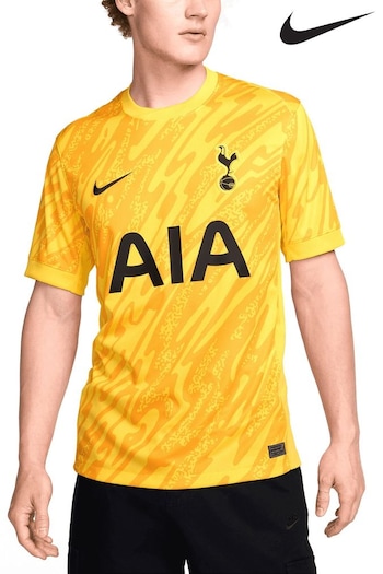 Nike Yellow Tottenham Hotspur Home Goalkeeper Stadium Shirt 2024-25 (AA9821) | £85