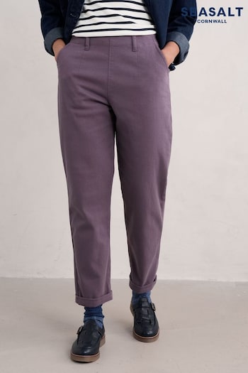 Seasalt Cornwall Purple Waterdance Trousers (AB1181) | £63