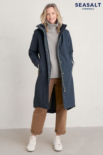 Seasalt Cornwall Squid Ink Janelle Raincoat (AB2217) | £170