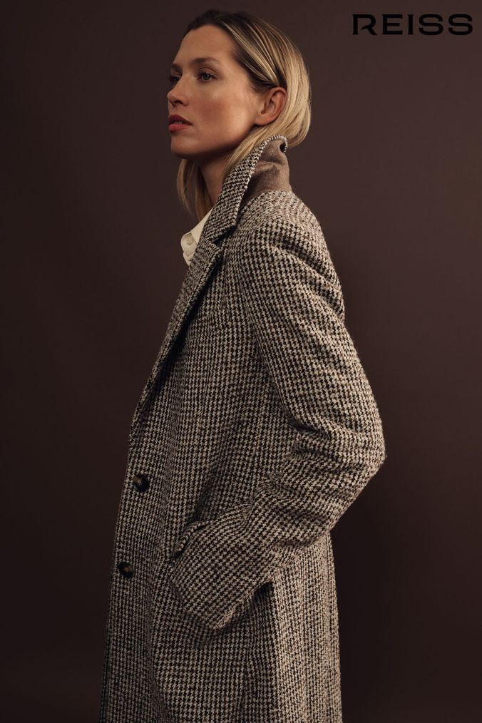 Women s Woolen Blend Coats Jackets Next Official Site