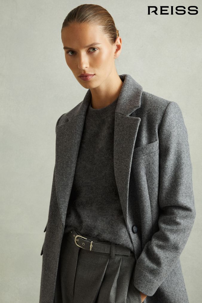 Buy Women s Grey Petite Coats Online Next UK