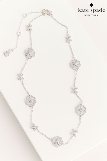 kate spade new york Silver Tone Scatter Necklace (AB2940) | £190