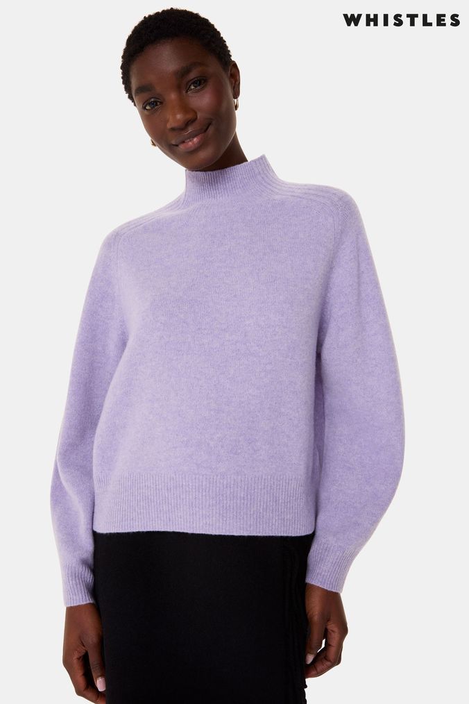 Womens purple turtleneck clearance