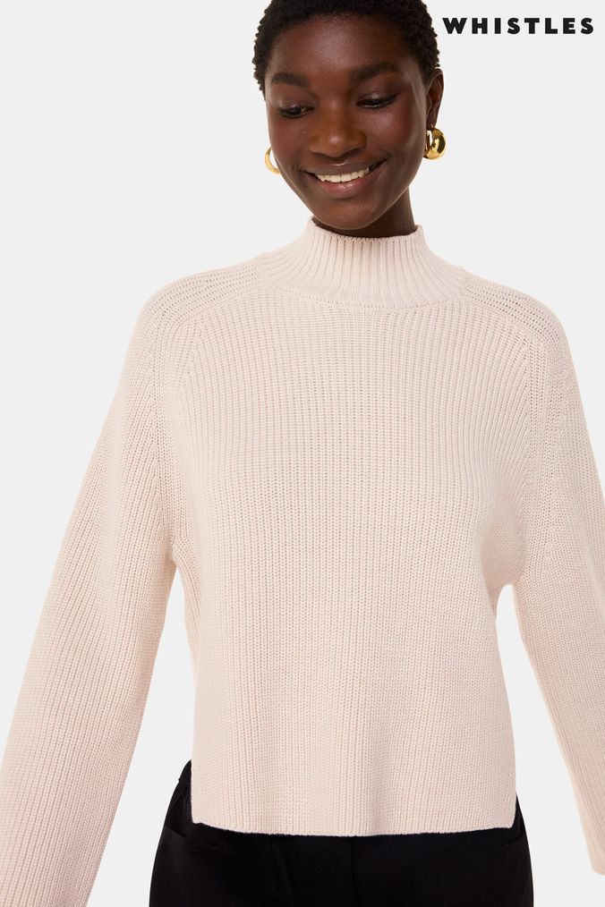 High neck jumpers womens on sale