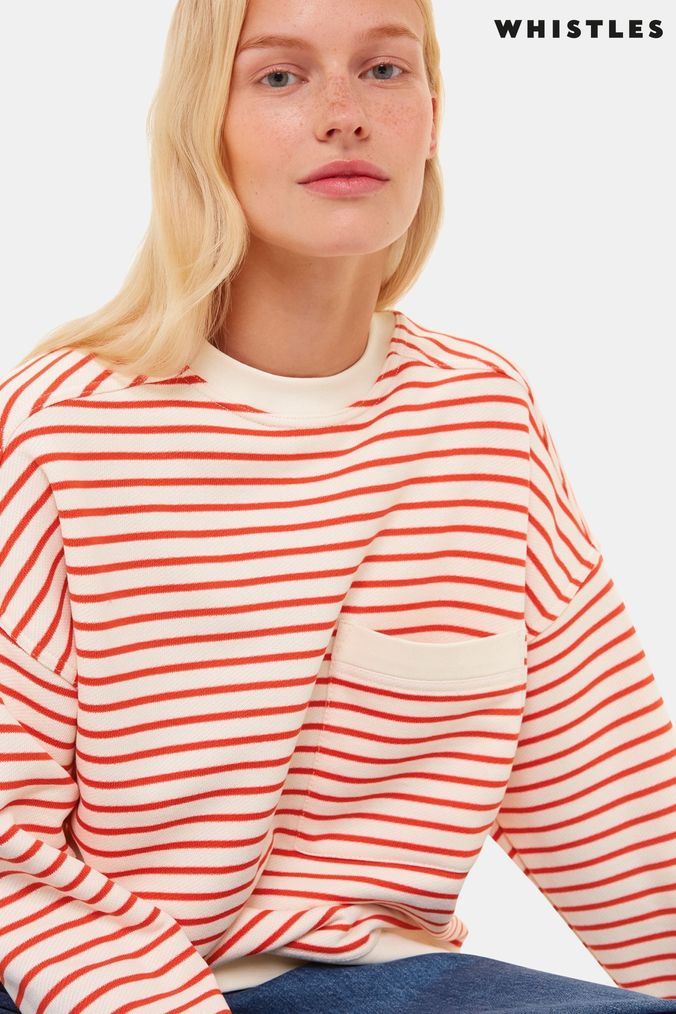 Whistles parisien sweatshirt on sale