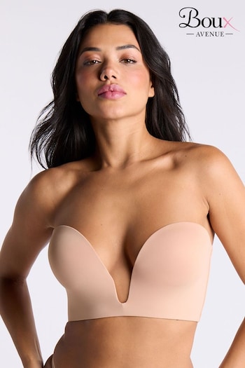 Boux Avenue U Wire Strapless Brown Bra (AB5147) | £36