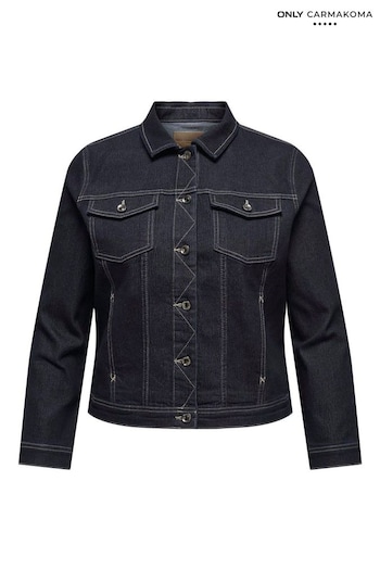 ONLY Curve Blue Classic Denim Jacket (AB5499) | £40