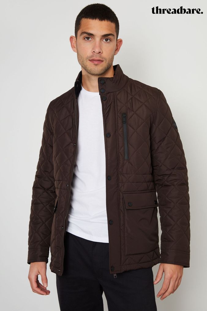 Men s Quilted Jackets Next UK