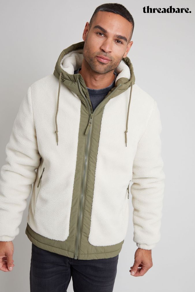 Men s White Jackets Golf Jackets Next UK