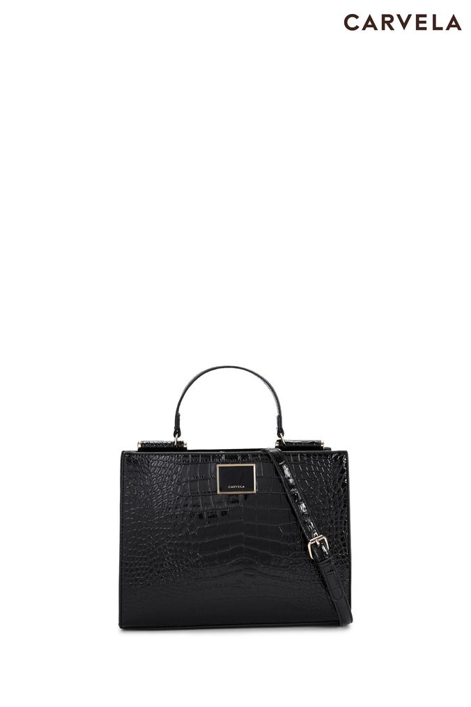 Buy Women s Carvela Black Tote Bags Online Next UK