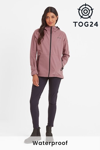 Tog 24 Pink Womens Glyder Waterproof Mauve Jacket (AB5977) | £110