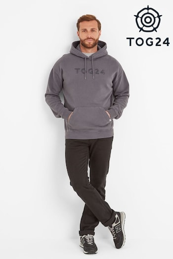 Tog 24 Grey Haworth Mens Overhead Hoodie (AB5996) | £42