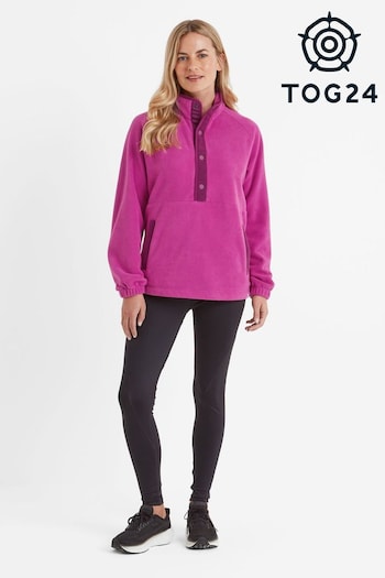 Tog 24 Purple Womens Beasly Half Zip Fleece (AB6121) | £38