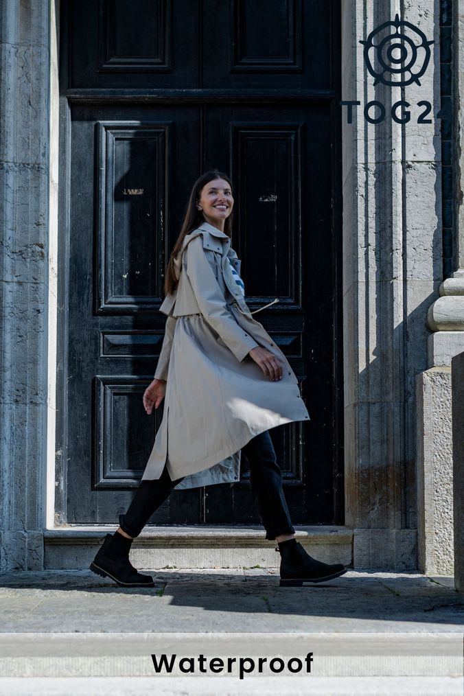 Womens cream raincoat sale