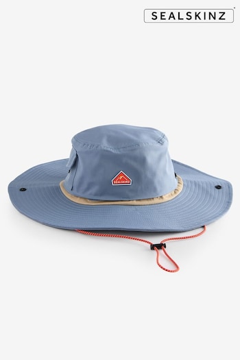 Sealskinz Blue Bramerton Waterproof Hiking Boonie Hat (AB6162) | £45