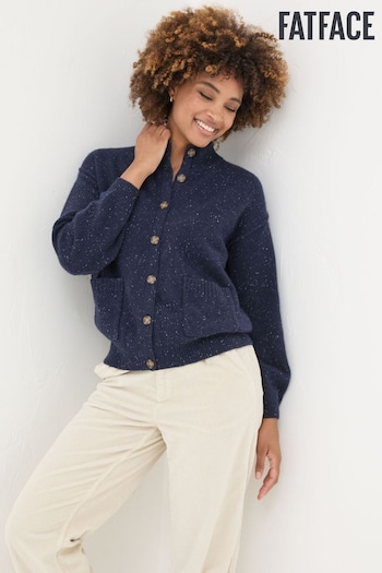 FatFace Navy Lyanna Cardigan (AB6440) | £59