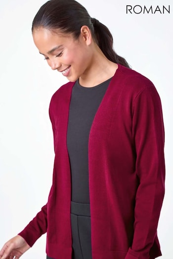 Roman Pink Petite Plain Stretch Cardigan (AB7910) | £32