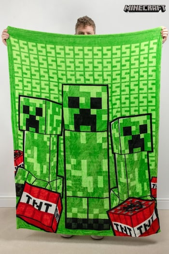 Minecraft Creeper Cushion Blanket (AB8267) | £30