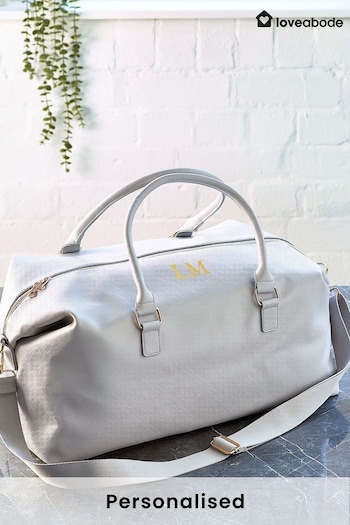 Loveabode Personalised Boutique Weekender Bag (AB8696) | £59