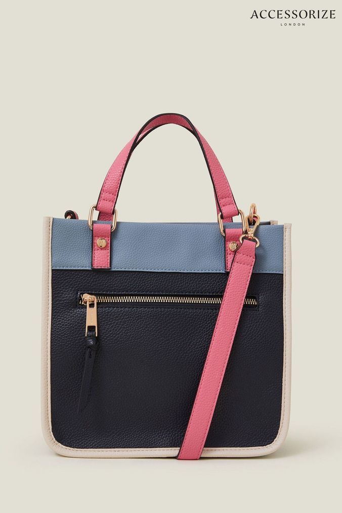 Navy blue handbags next clearance