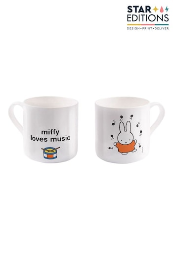 Star Editons Persoanlised Musical Miffy White Mug (AB9516) | £20