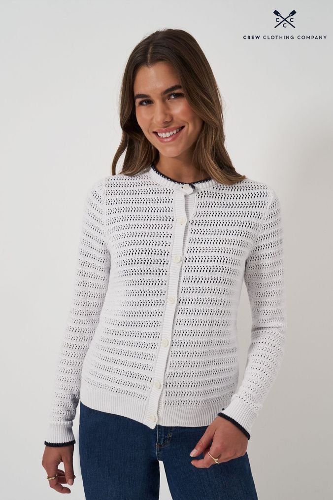 Women s White Cotton Cardigans Next Official Site