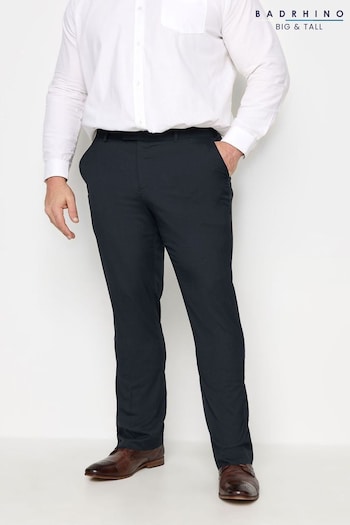 BadRhino Big & Tall Blue Plain Suit Trousers (AC0405) | £34