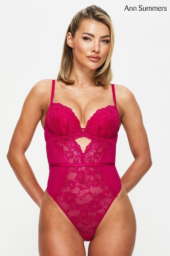 Ann Summers Pink Sexy Lace Planet Padded Body (AC0876) | £35