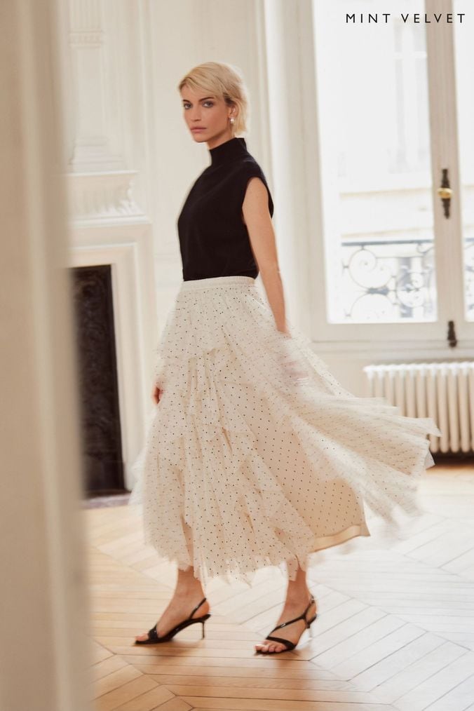 Tulle maxi skirt uk 2025