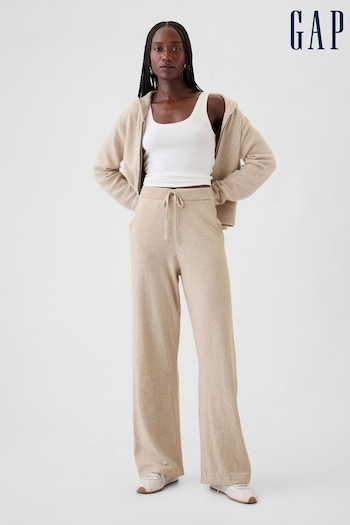 Gap Beige CashSoft Relaxed Knitted Trousers (AC1087) | £40