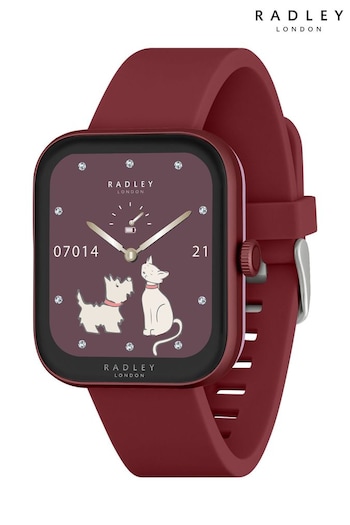 Radley Red Series 32 Berry Silicone Strap Smart Watch (AC1974) | £50