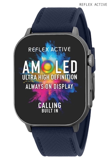 Reflex Active Blue Series 29 Smart Calling Amoled Watch (AC1998) | £65