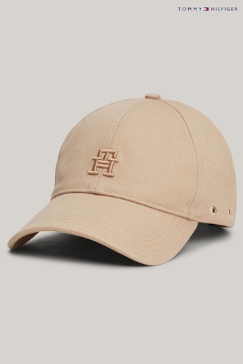 Tommy Hilfiger Brown Naval 100% Cotton Cap (AC2161) | £45