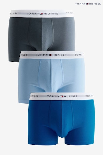 Tommy Hilfiger Blue Signature Essential Trunks 3 Pack (AC2275) | £36