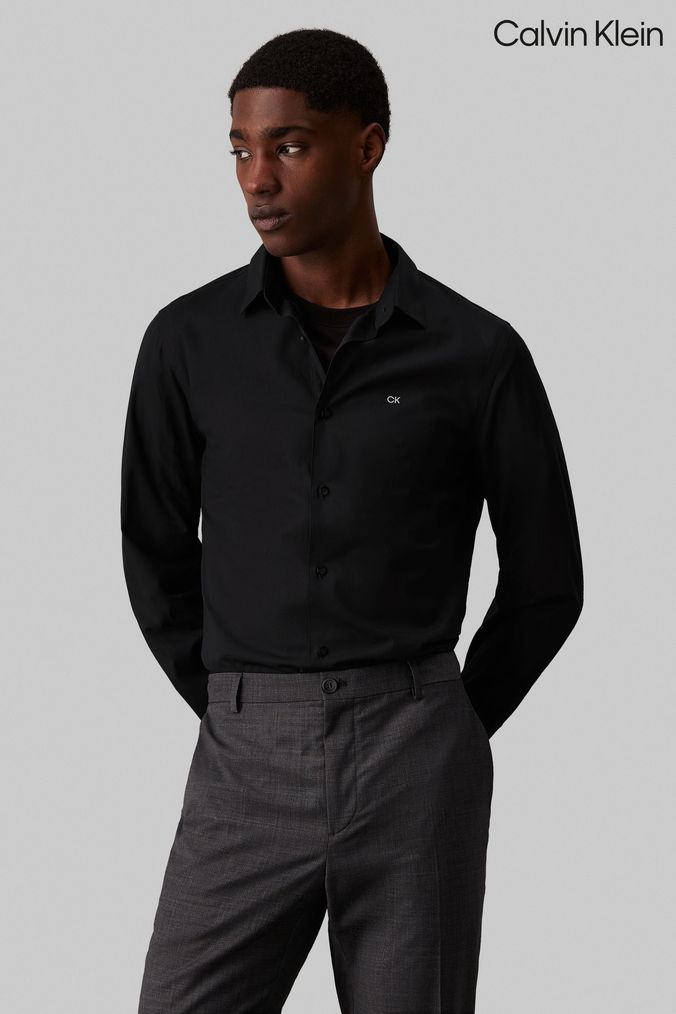 Buy Men s Calvin Klein Shirts Online Next UK