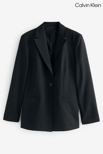 Calvin Klein Black Soft Crepe Blazer (AC2334) | £180