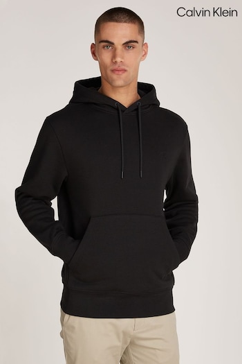 Calvin Klein Black Heavy Terry Hoodie (AC2451) | £100