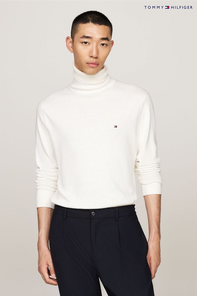 Mens white turtleneck near me store