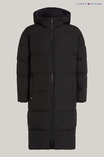 Tommy Hilfiger Quilted Down Black Parka (AC2638) | £350