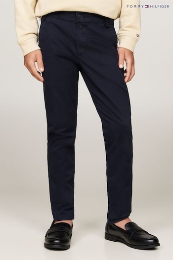 Tommy Hilfiger Blue 1985 Soft Twill Chino Pants (AC2659) | £50